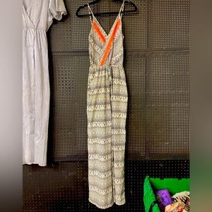 Breezy silky satin jumpsuit